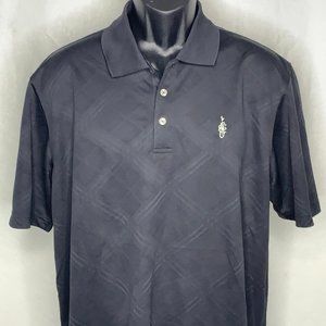 Gear for Sports Black Golf Polo Shirt 44PE